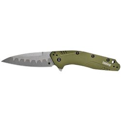 KERSHAW DIVIDEND COMPOSITE OLIVE 3"