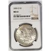 Image 1 : 1899-O Morgan Silver Dollar $1 NGC MS61