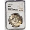Image 1 : 1904-O Morgan Silver Dollar $ NGC MS 64 Nicely Ton