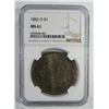 Image 1 : 1882-O Morgan Silver Dollar $ NGC MS 61 Beautifull