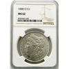 Image 1 : 1888-O Morgan Silver Dollar $ NGC MS 62