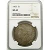 Image 1 : 1903-P Morgan Silver Dollar $ NGC MS 62