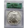 Image 1 : 2006 AMERICAN SILVER EAGLE ICG MS69