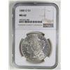 Image 1 : 1880-O MORGAN DOLLAR NGC MS62