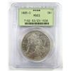Image 1 : 1885-O MORGAN SILVER DOLLAR PCGS MS63