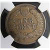 Image 4 : 1872 INDIAN CENT NGC XF40 BN