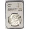 Image 1 : 1900-P $1 Morgan Silver Dollar NGC MS62
