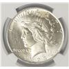 Image 2 : 1923 Peace Silver Dollar $1 NGC MS64