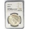 Image 1 : 1925-S Peace Dollar $1 NGC AU53
