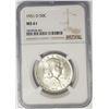 Image 1 : 1951-D 50C Franklin Half Dollar NGC MS61