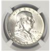 Image 2 : 1959 FRANKLIN HALF DOLLAR NGC MS64