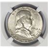 Image 2 : 1952-S 50C Franklin Half Dollar NGC AU58