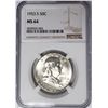 Image 1 : 1953-S 50C Franklin Half Dollar NGC MS64