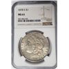 Image 1 : 1878-S Morgan Silver Dollar $1 NGC MS61