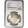 Image 1 : 1885-O $1 Morgan Silver Dollar NGC MS61