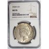 Image 1 : 1924-S Peace Dollar $1 NGC AU55