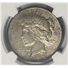 Image 2 : 1923-D $1 Peace Silver Dollar NGC AU55