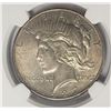 Image 2 : 1927-P $1 Peace Silver Dollar NGC AU58