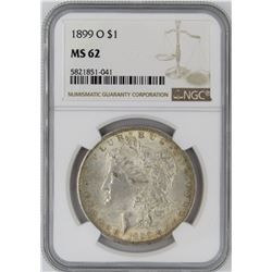 1899-O NGC MS62 MORGAN SILVER DOLLAR
