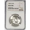 Image 1 : 1949-D Franklin Half Dollar 50C NGC MS64 FBL
