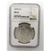 Image 1 : 1878-S Morgan Silver Dollar $ NGC MS 63