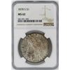 Image 1 : 1878-S NGC MS62 MORGAN SILVER DOLLAR