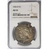 Image 1 : 1926-D Peace Dollar $1 NGC AU53