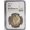 Image 1 : 1901-P Morgan Silver Dollar $1 NGC AU55