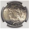 Image 2 : 1923-S Peace Dollar $1 NGC MS62