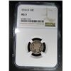 Image 1 : 1916-D MERCURY DIME NGC AG3