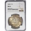 Image 1 : 1885-O Morgan Silver Dollar $1 NGC MS61