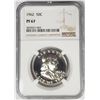 Image 1 : 1962 50C Franklin Half Dollar NGC PF67