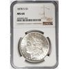 Image 1 : 1878-S Morgan Silver Dollar $ NGC MS 64 Blast Whit