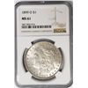 Image 1 : 1899-O Morgan Silver Dollar $1 NGC MS61