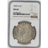Image 1 : 1899-O NGC MS62 MORGAN SILVER DOLLAR