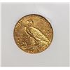 Image 3 : 1911 $5 GOLD INDIAN NGC MS61