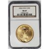 Image 1 : 2004 $50 GOLD EAGLE NGC MS69