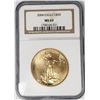 Image 1 : 2004 $50 GOLD EAGLE NGC MS69