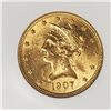 Image 2 : 1907 $10 LIBERTY GOLD NGC MS62