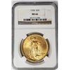 Image 1 : 1924 $20 ST GAUDENS GOLD NGC MS66