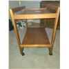 Image 2 : Vintage Teak Rolling Trolly