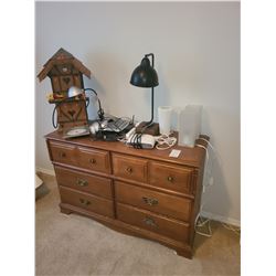 Dresser and contents
