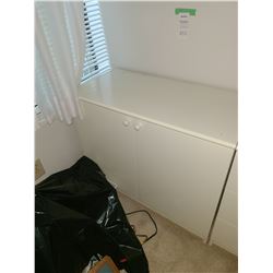White storage cabinet