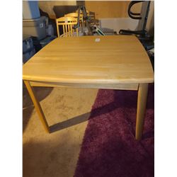 Wood table