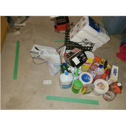 Assortment of cleaning supplis