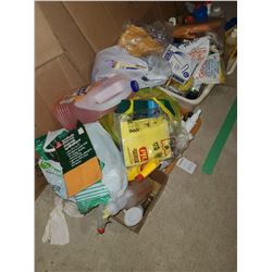 Large assortment of cleaning supplies