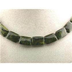2319 Silver and Natural Gemstone Necklace