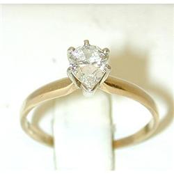 4964 14K Gold Diamond Ring