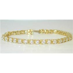954 18k Gold Diamond Bracelet