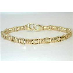 7012 14K Gold Bracelet